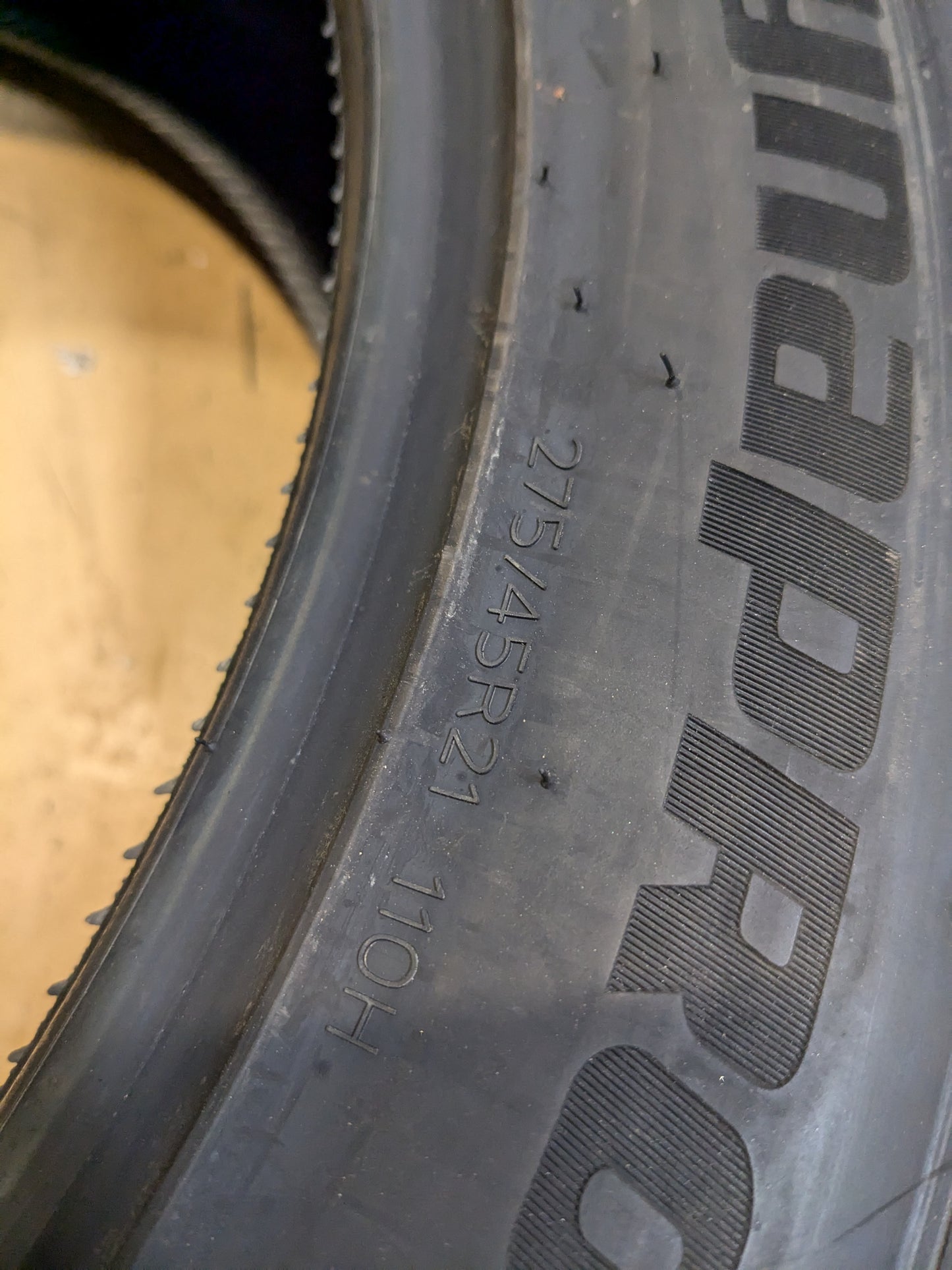 HANKOOK DYNAPRO HPX RA34 P 275 45 21 110H SL ALL SEASON TIRE 1030883