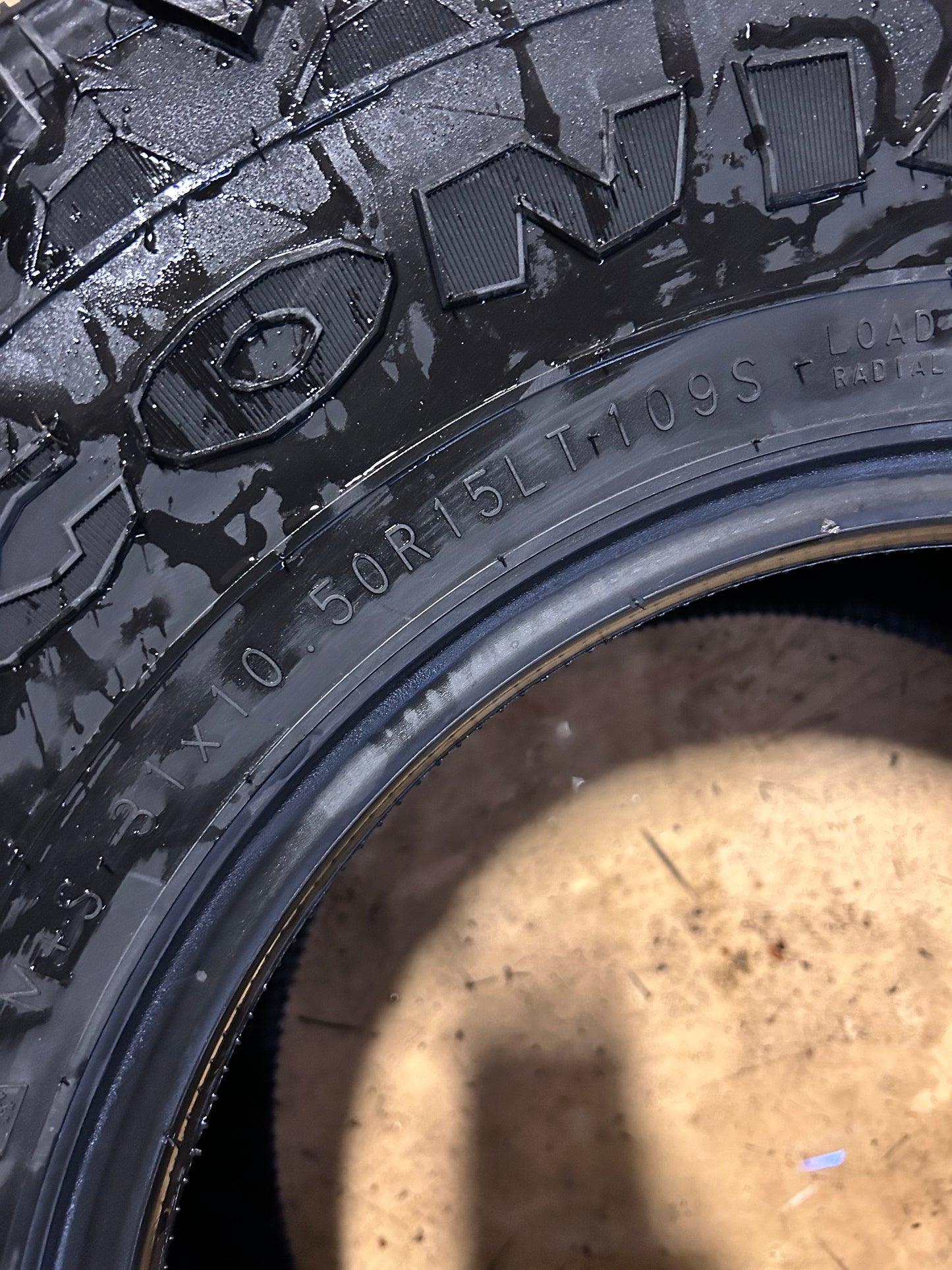 MILESTAR PATAGONIA A/T PRO BSW LT 31 10.5 15 109S 6PLY ALL TERRAIN TIRE 22285036