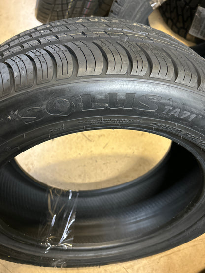 NOS KUMHO SOLUS TA71 BSW P 245 50 18 104V XL ALL SEASON TIRE 2169803