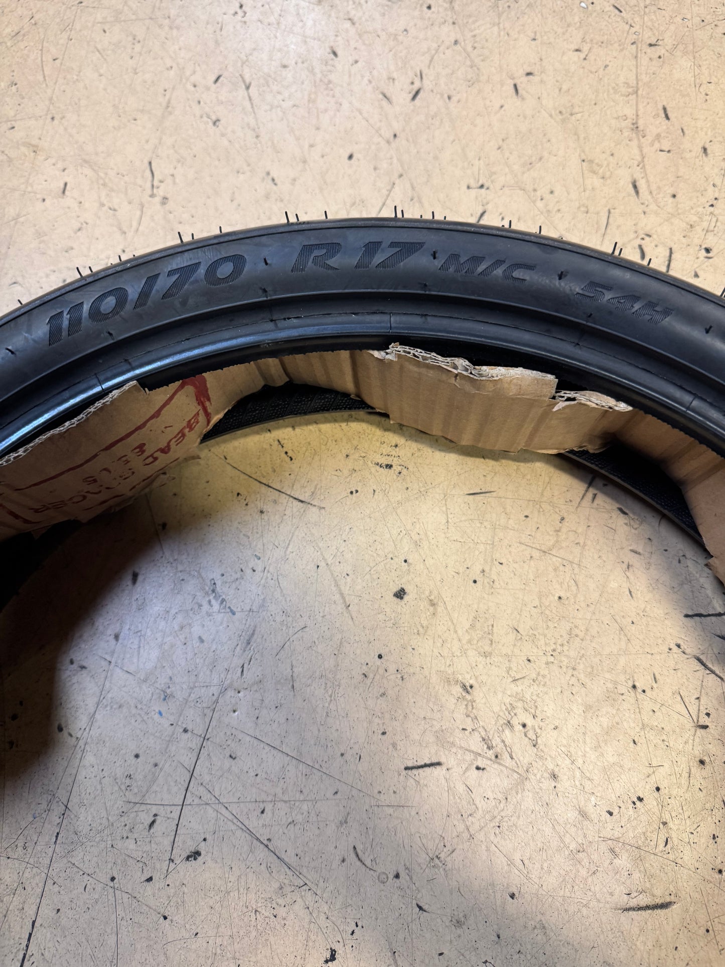 PIRELLI DIABLO ROSSO IV BSW 110 70 17 54H FRONT MOTORCYCLE TIRE 3978400