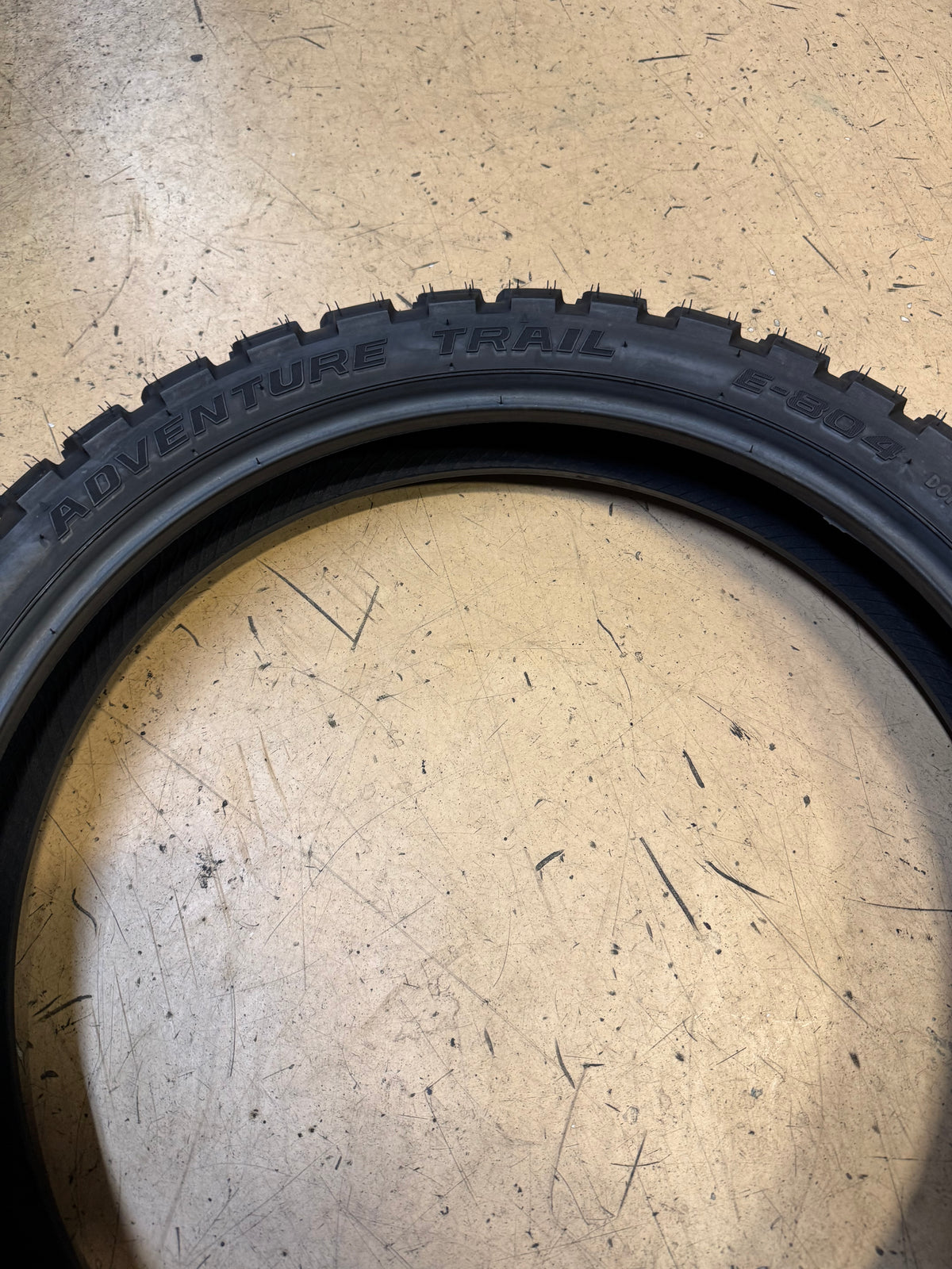 SHINKO ADVENTURE TRAIL E804 BSW 110 80 19 59R FRONT MOTORCYCLE TIRE 874700
