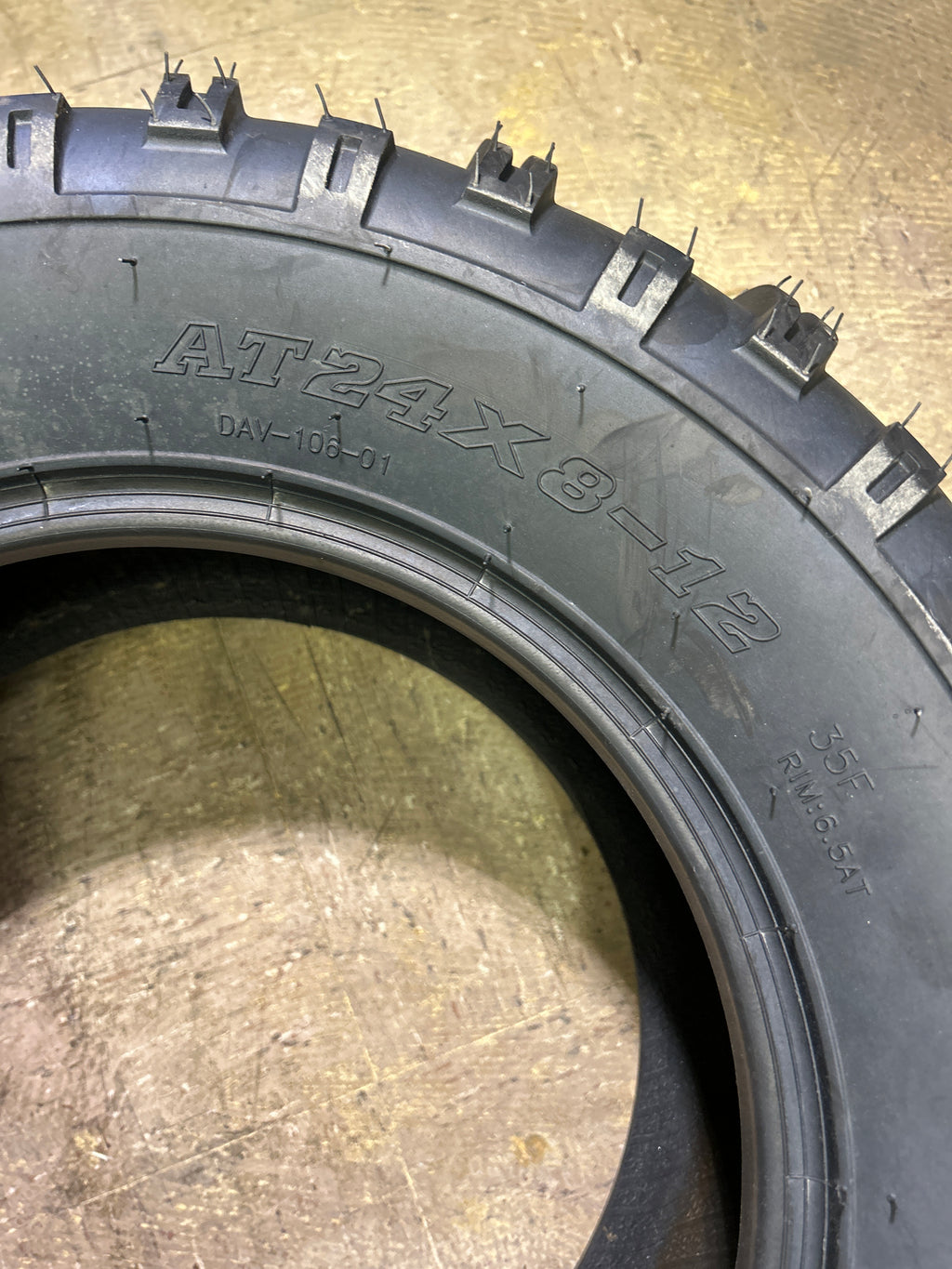 DUHOW DAV106 BSW 24 12 35F ATV/UTV TIRE D24812