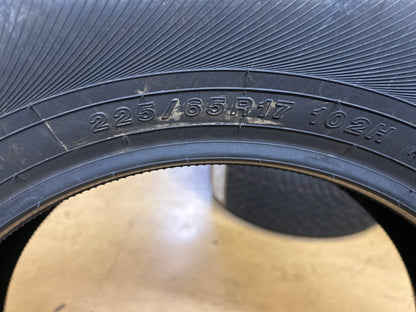 NOS 2 YOKOHAMA YK-HTX BSW P 225 65 17 102H ALL SEASON TIRE 110105411