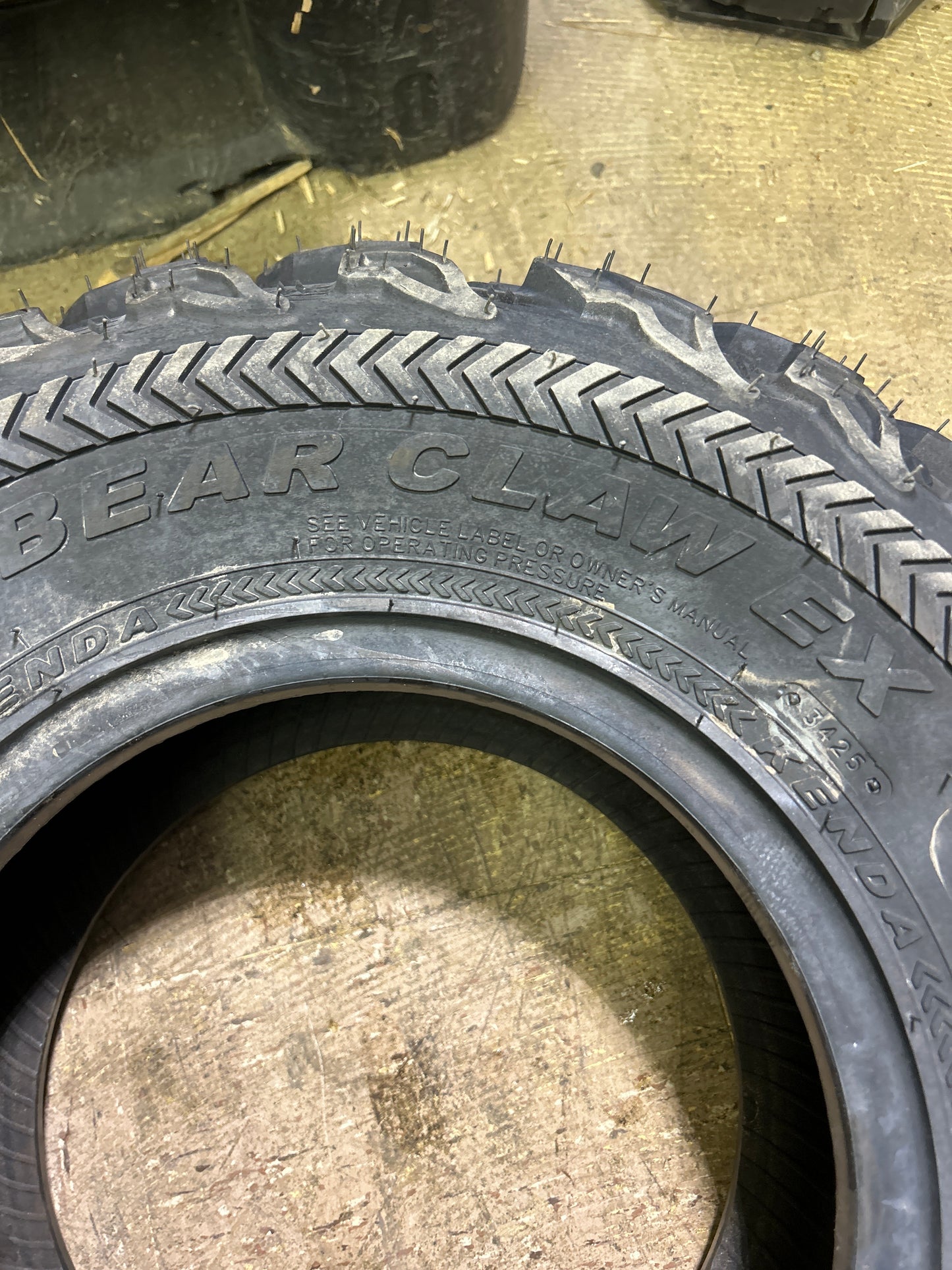KENDA  BEAR CLAW EX K573 BSW  22 7 10 6PLY ATV/UTV TIRE 248T2091x2