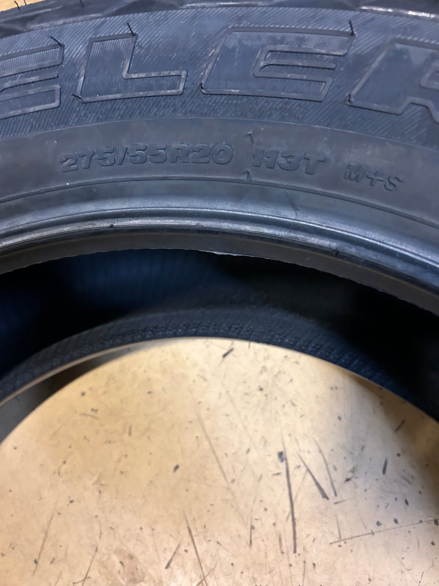BRIDGESTONE DUELER H/L ALENZA BSW P 275 55 20 113T ALL SEASON TIRE 000863