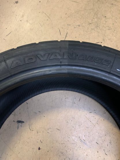 2 USED OS YOKOHAMA ADVAN A052 BSW P  225 40 18 92Y XL SUMMER TIRE 110115210