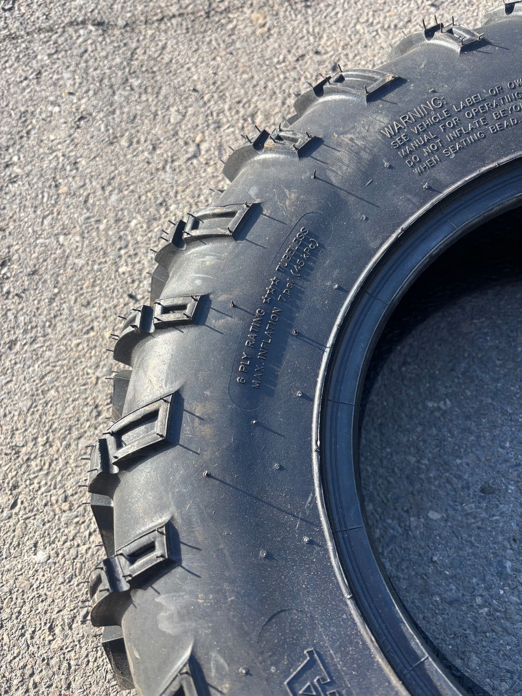 NOS WANDA P373 BSW P 24 8 12 6PLY ATV/UTV TIRE 10202