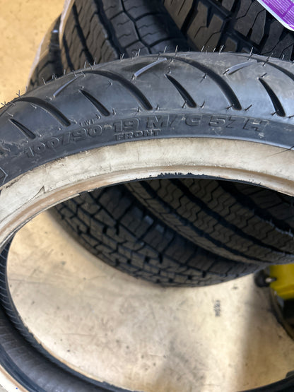 NOS METZELER ME888 MARATHON ULTRA WWW 100 90 19 57V FRONT TIRE 2407800