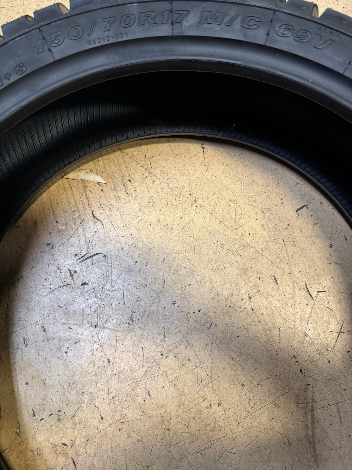 KENDA TRAKMASTER DTR K6342 BSW 150 70 17 69V REAR MOTORCYCLE TIRE 4634208