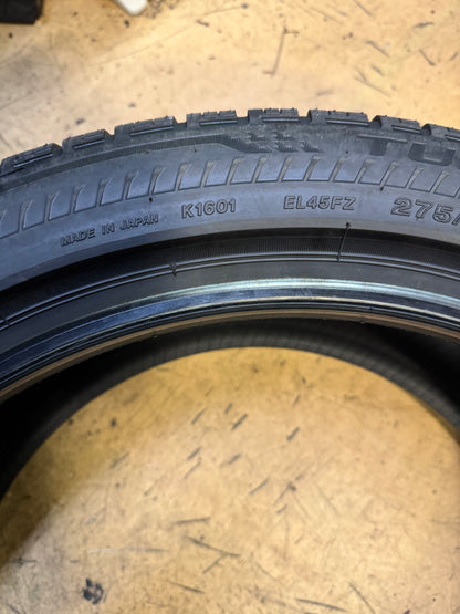 BRIDGESTONE TURANZA EL450 EMT (RUNFLAT) BSW P 275 45 20 102V ALL SEASON TIRE 13426