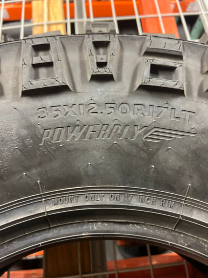 2 NEW MICKEY THOMPSON BAJA MTZ P3 LT 35 12.5 17 119Q LRD 8 PLY 90000031233