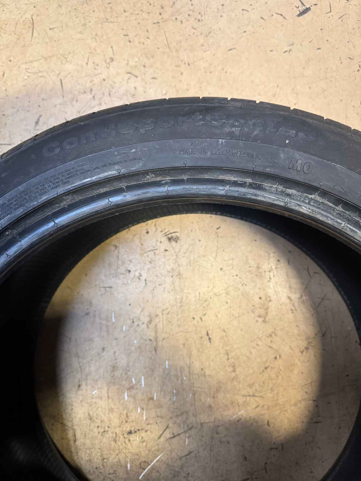 CONTINENTAL CONTISPORTCONTACT (MO) BSW P 285 40 22 106Y UHP TIRE 03564830000