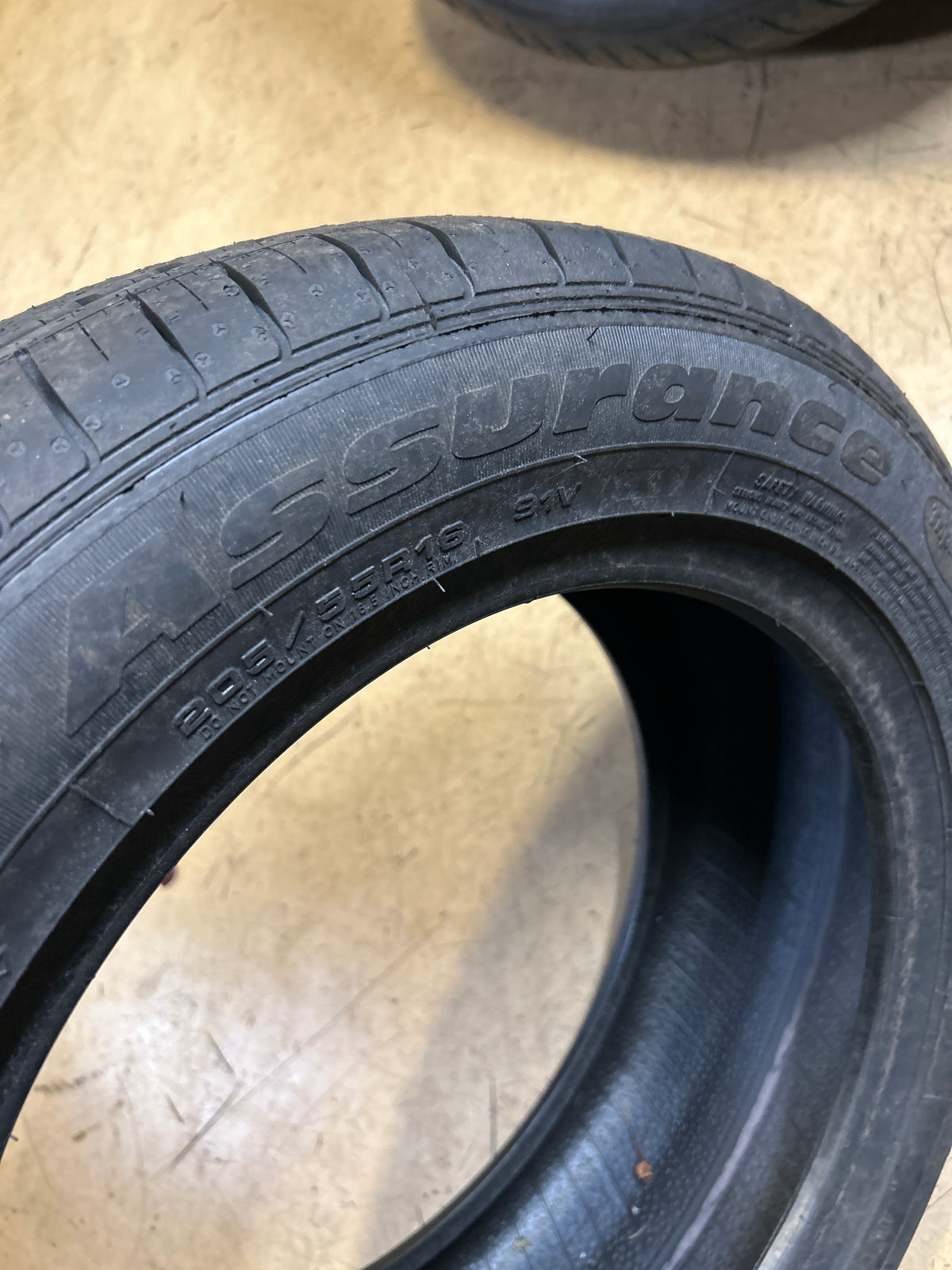 GOODYEAR ASSUARNCE TRIPLEMAX BSW P 205 55 16 91V SUMMER TIRE 107978099
