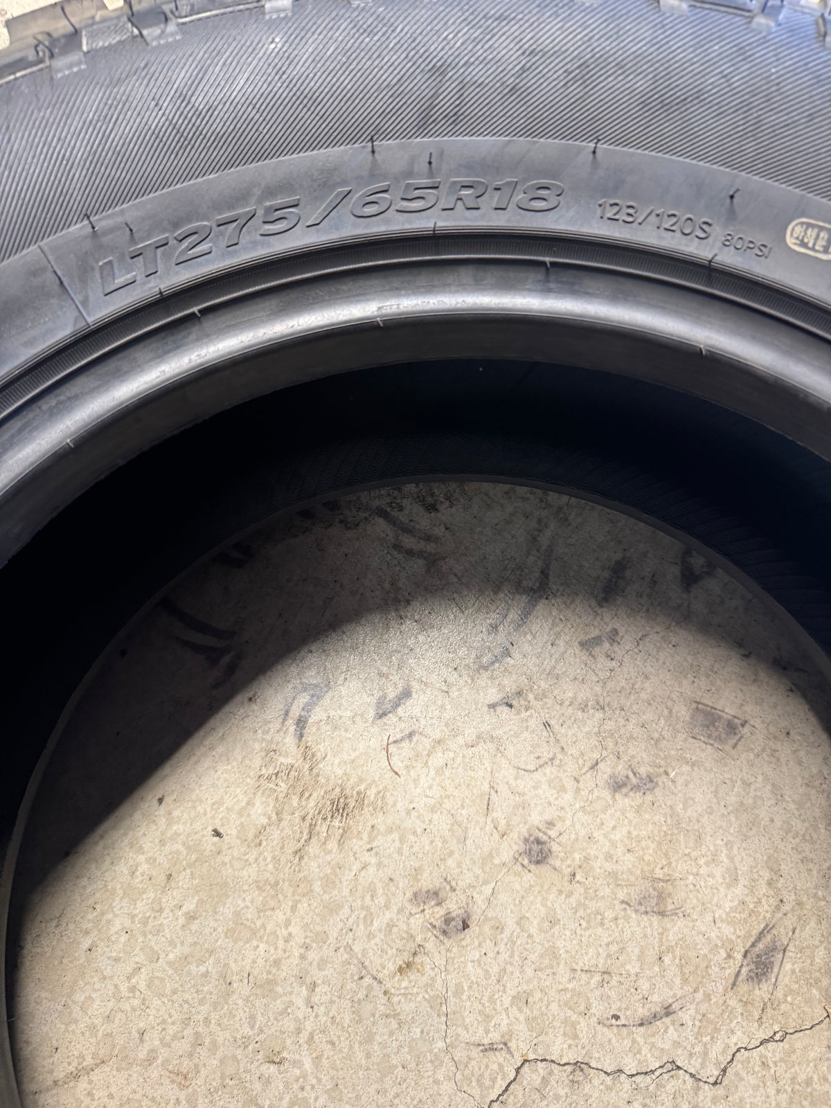2 NOS PATHFINDER ALL TERRAIN BSW LT 275 65 18 123/120S 10PLY TIRE 2020526