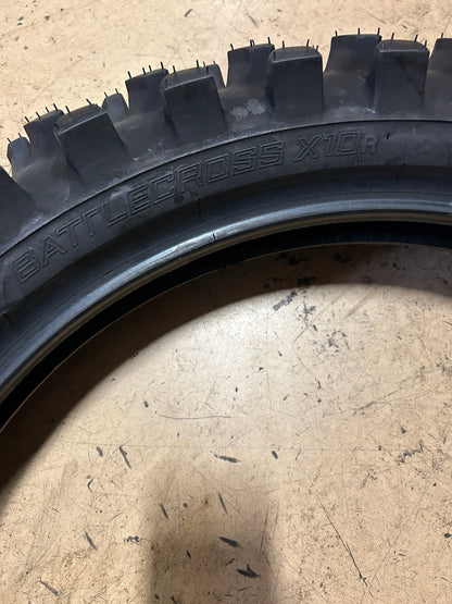 BRIDGESTONE BATTLECROSS X10R BSW  110 90 19 62M REAR DIRT BIKE TIRE 7211