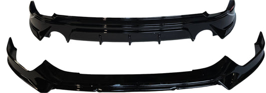 FRONT AND REAR LIP FOR MAZDA CX-5 22-24 GLOSS BLACK