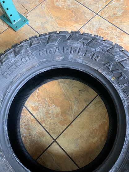 (KSL ONLY) 4 NITTO RECON GRAPPLER A/T BSW LT 275 70 18 125S 10PLY ALL TERRAIN TIRE 218730