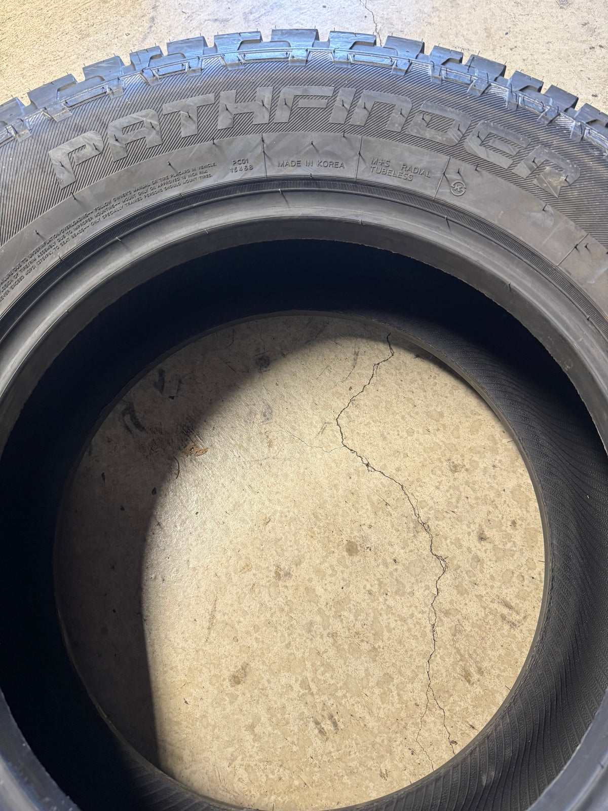 2 NOS PATHFINDER ALL TERRAIN BSW LT 275 65 18 123/120S 10PLY TIRE 2020526