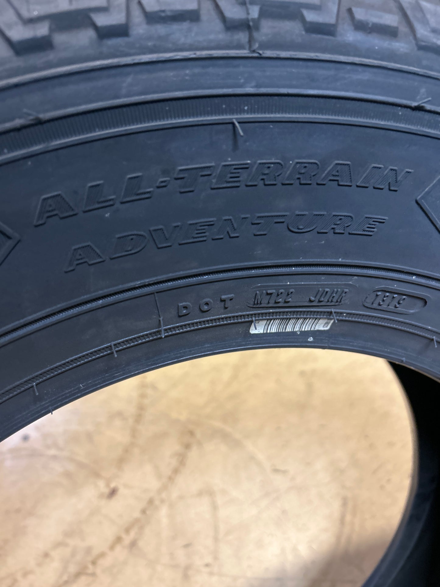 NOS 2 GOODYEAR WRANGLER A/T OWL P 225 65 17 110T SL ALL TERRAIN TIRE 758069571