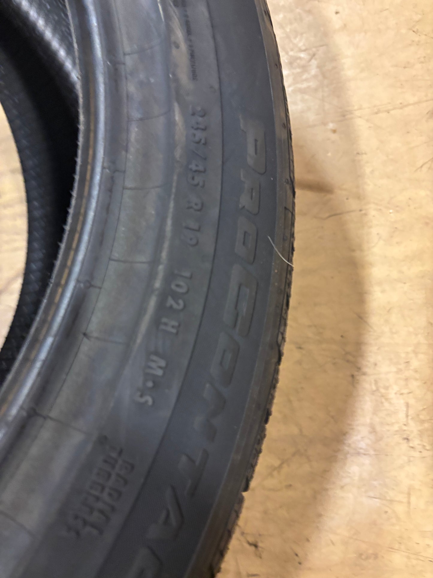CONTINENTAL PROCONTACT GX (*) BMW P 245 45 19 102H XL ALL SEASON TIRE 15575340000
