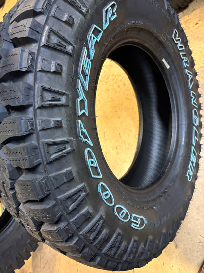 2 GOODYEAR WRANGLER DURATRAC RWL LT 235 75 15 104/101Q LRC 6 PLY ALL TERRAIN TIRES 312008027