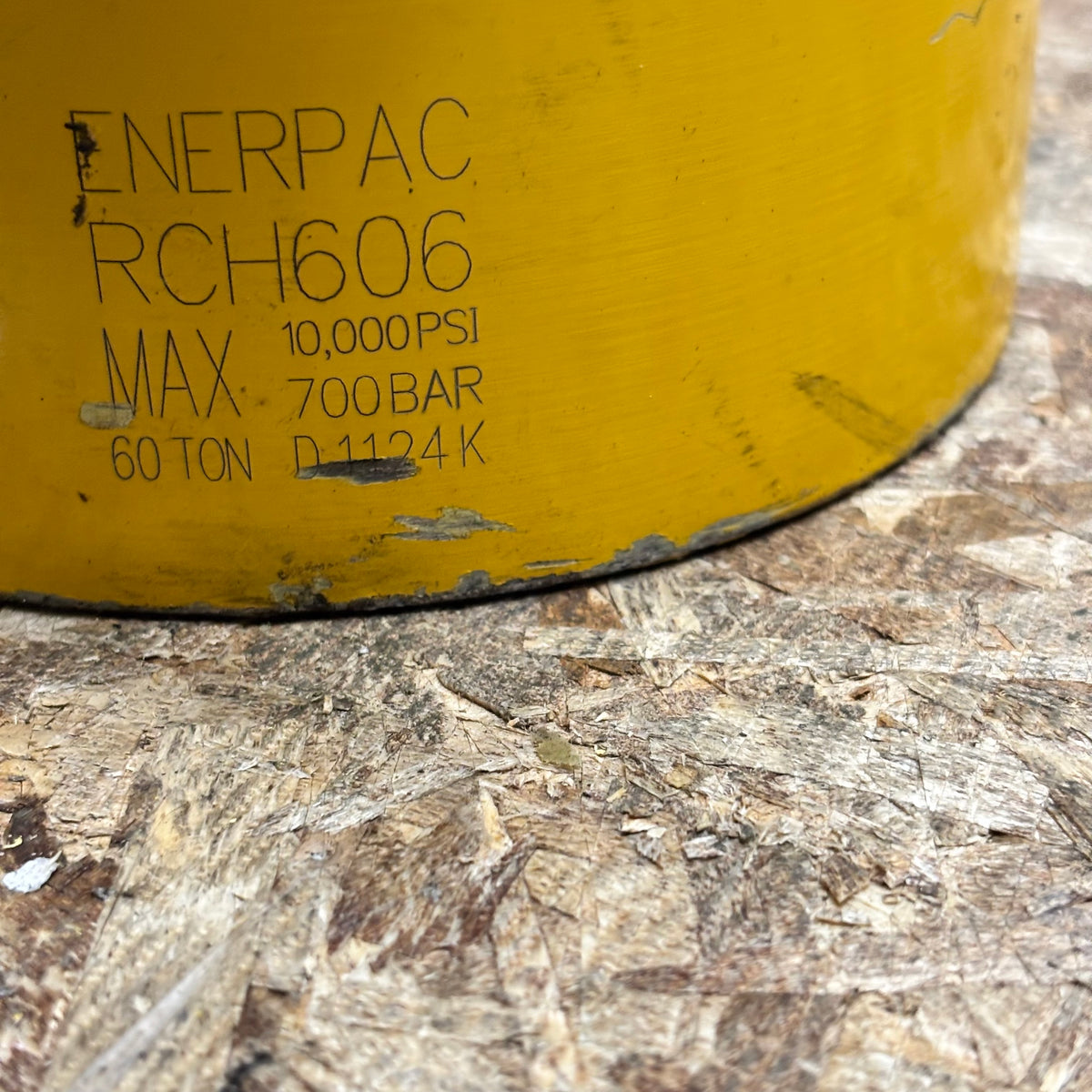 ENERPAC RCH606 63.6 TON CAPACITY, 6" STROKE HYDRAULIC CYLINDER