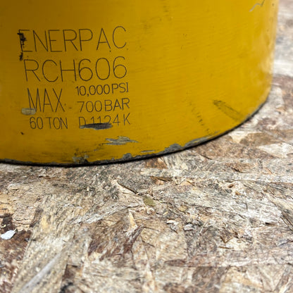 ENERPAC RCH606 63.6 TON CAPACITY, 6" STROKE HYDRAULIC CYLINDER