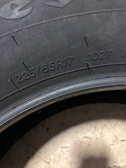 2 NOS FIRESTONE ALL SEASON BSW P 225 65 17 102T TIRE 003019