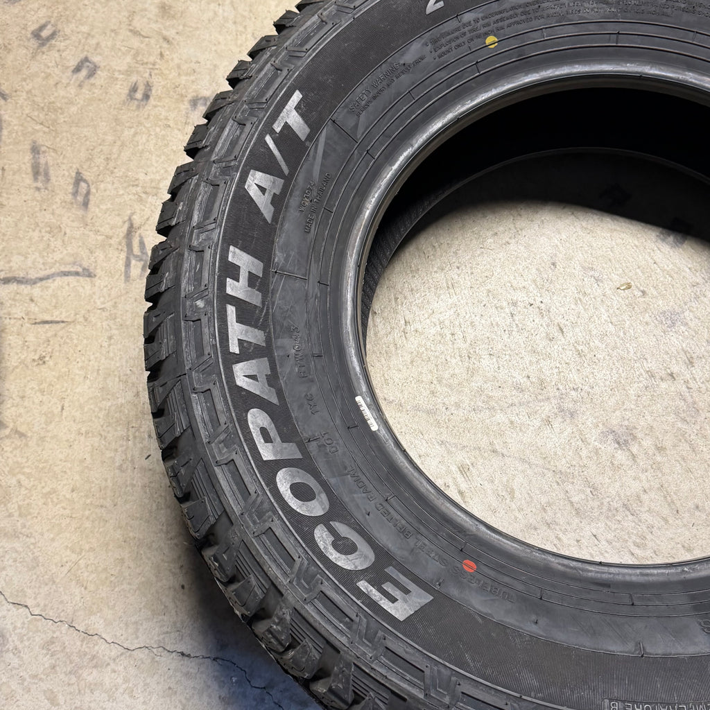 NOS TRAVELSTAR ECOPATH A/T  BSW  P 245 70 16 107T SL ALL TERRAIN TIRE LLSUV012