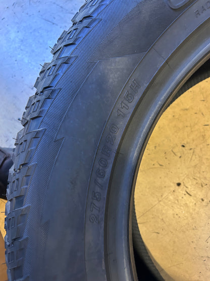 YOKOHAMA GEOLANDAR A/T G015 BSW P 275 60 20 115H ALL TERRAIN TIRE 110101535