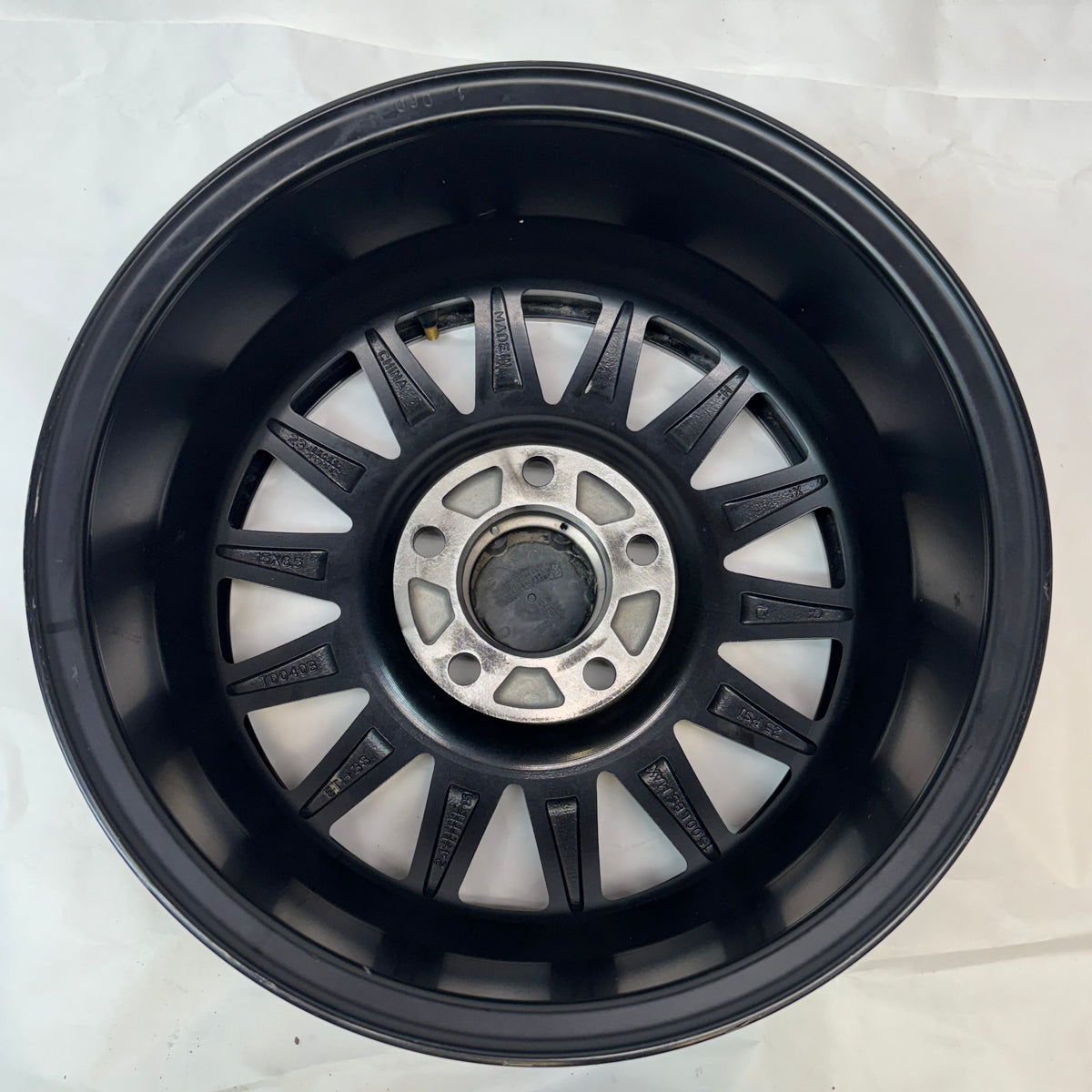 SYSTEM 3 BEADLOCK BLACK/GUNMETAL GREY WHEEL 15X6.5 ET+38 5X115 TD040B