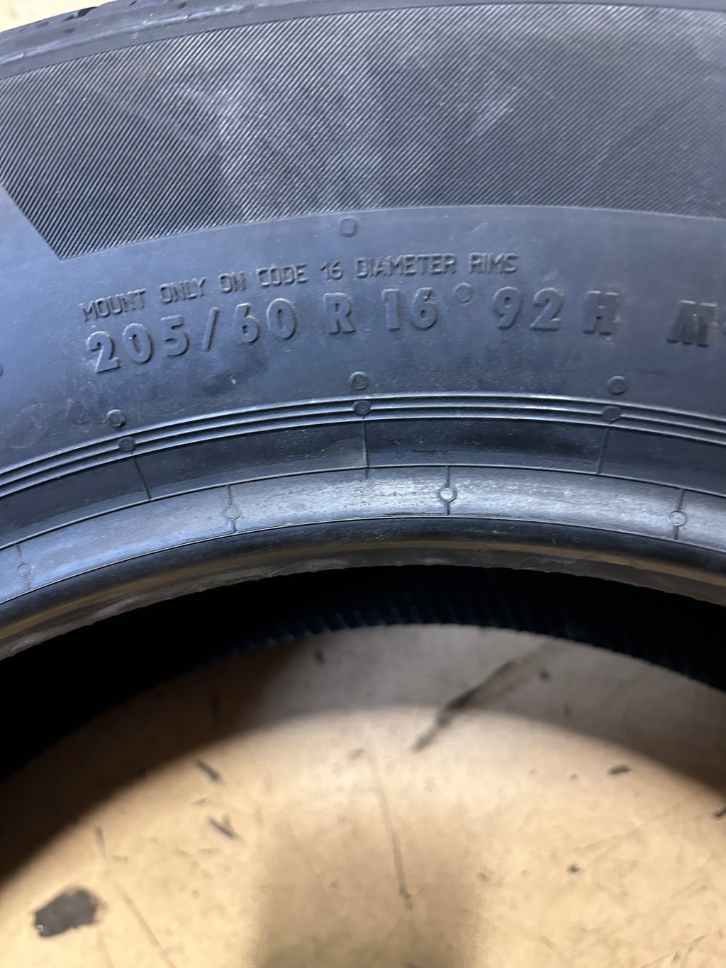CONTINENTAL PROCONTACT TX BSW P 205 60 16 92H ALL SEASON TIRE 15571260000