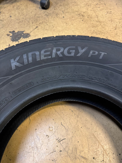 4 HANKOOK KINERGY PT BSW P 235 70 15 103T ALL SEASON TIRE 1021412