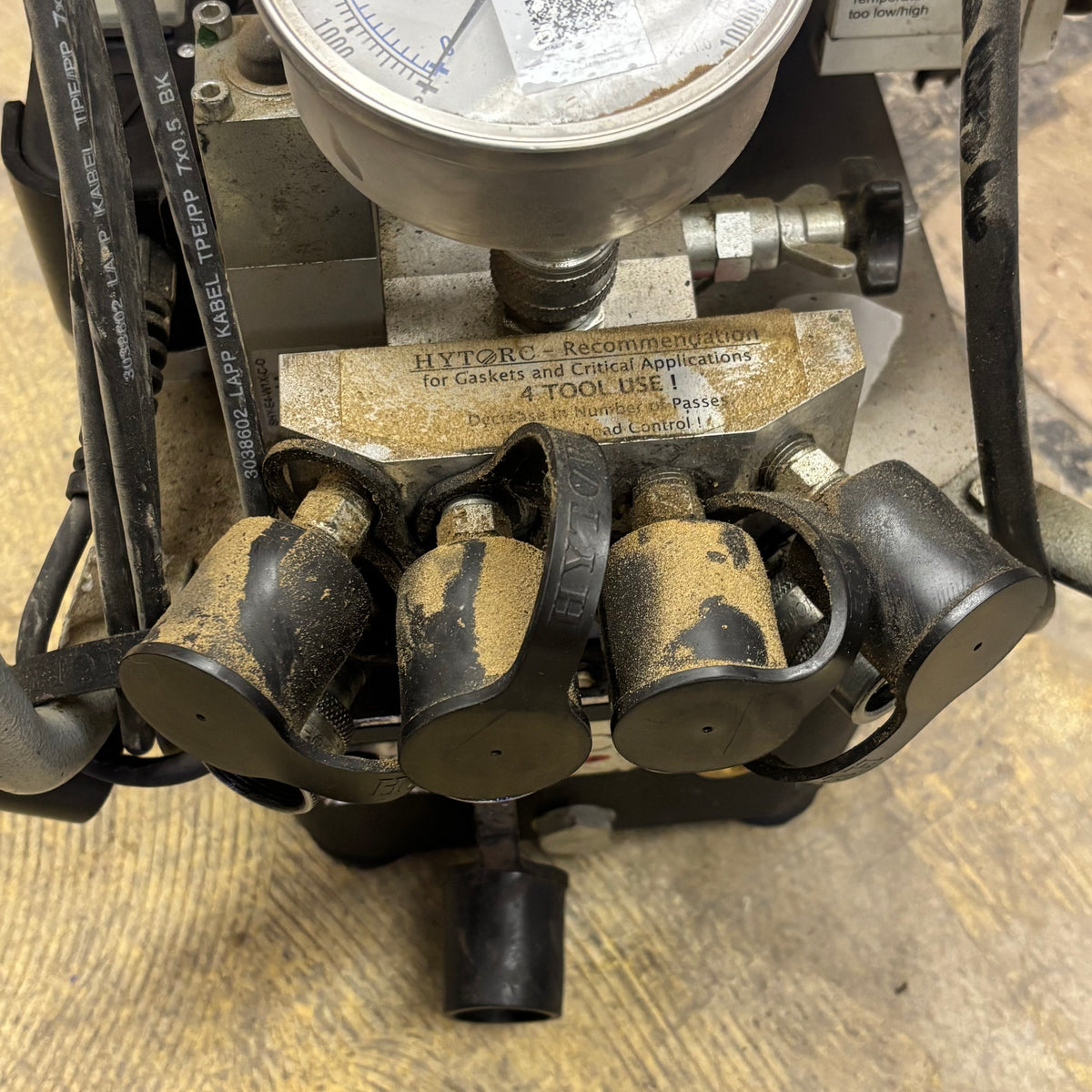 HYTORC HY-115-2 , 4-STAGE HYDRAULIC POWER PACK