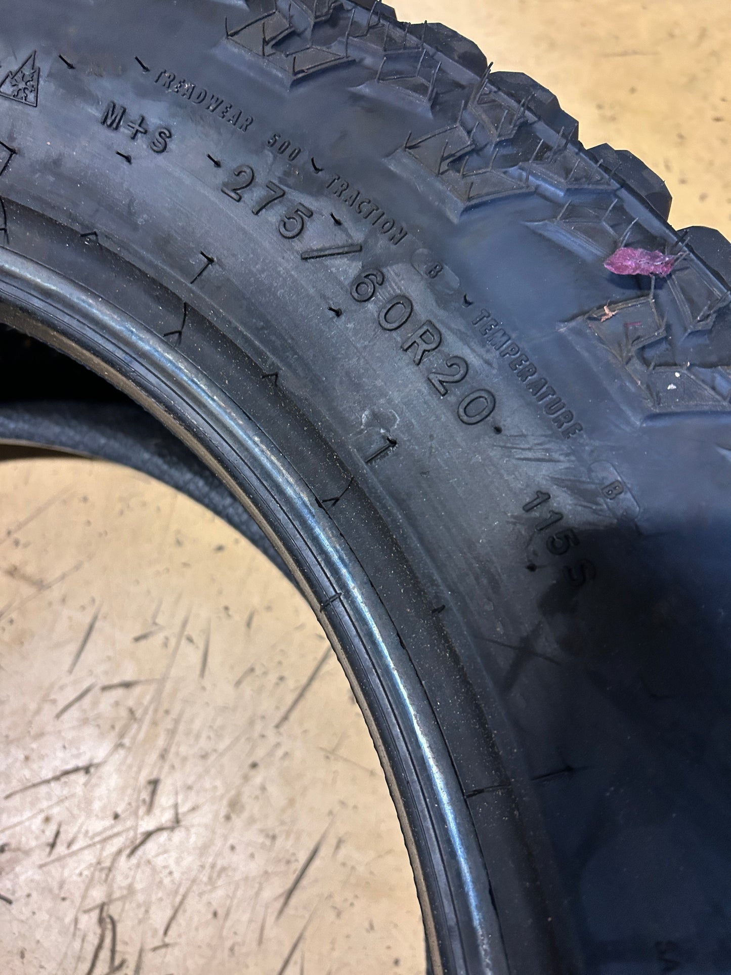 GOODYEAR WRANGLER ULTRA TERRAIN AT P 275 60 20 115S ALL TERRAIN TIRE 475178778
