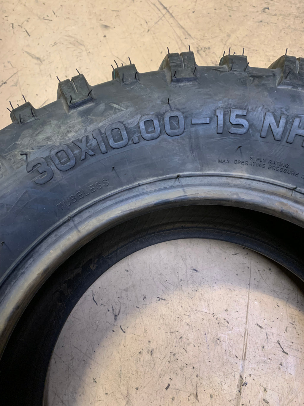 NOS GBC DIRT COMMANDER BSW AT  30 10 15 8PLY ATV/UTV TIRE AER153010DC2