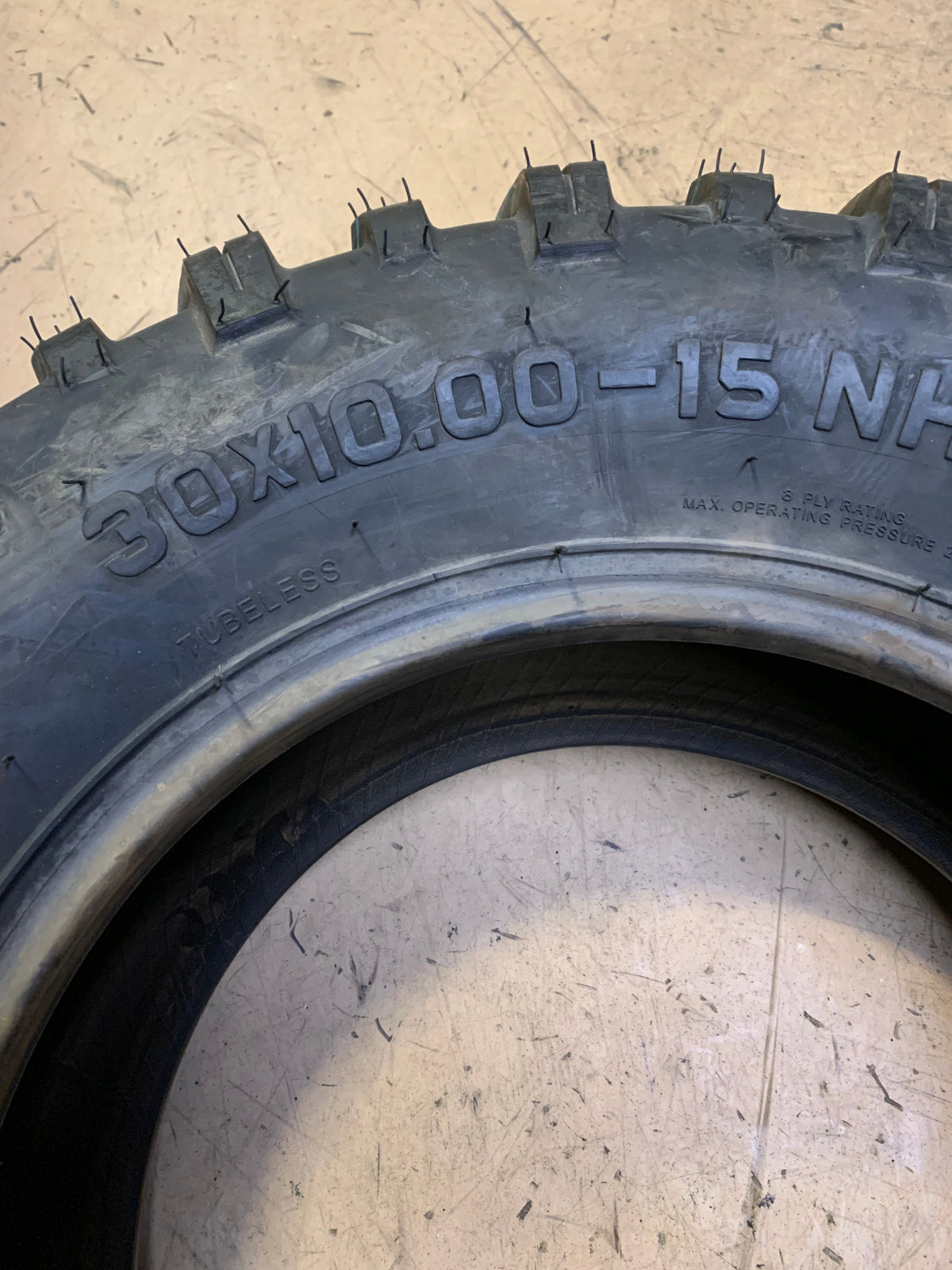 NOS GBC DIRT COMMANDER BSW AT  30 10 15 8PLY ATV/UTV TIRE AER153010DC2
