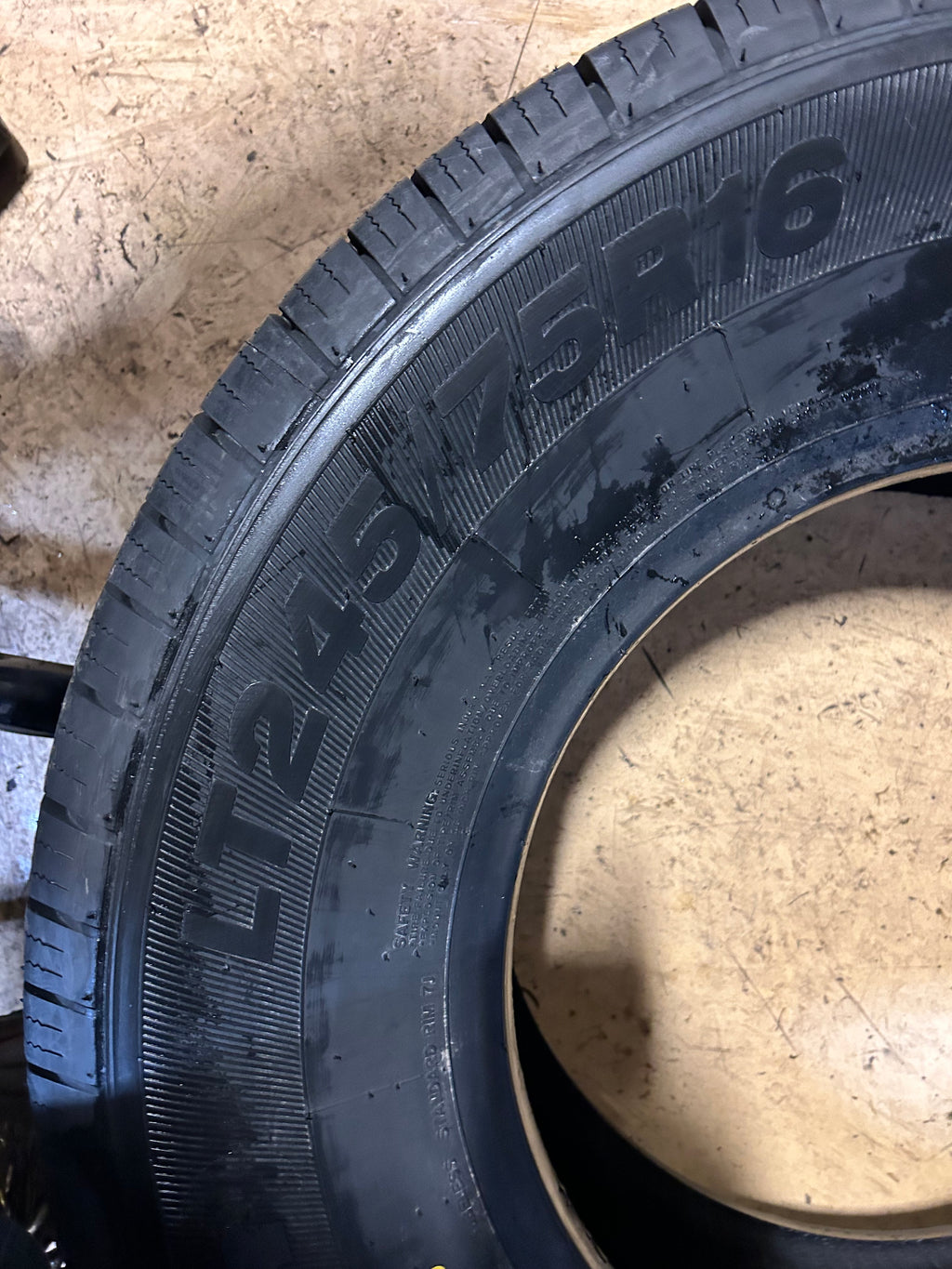 2 GRITMASTER GTM H/T 01 BSW LT 245 75 16 120/116R 10PLY HIGHWAY TIRE 221030349