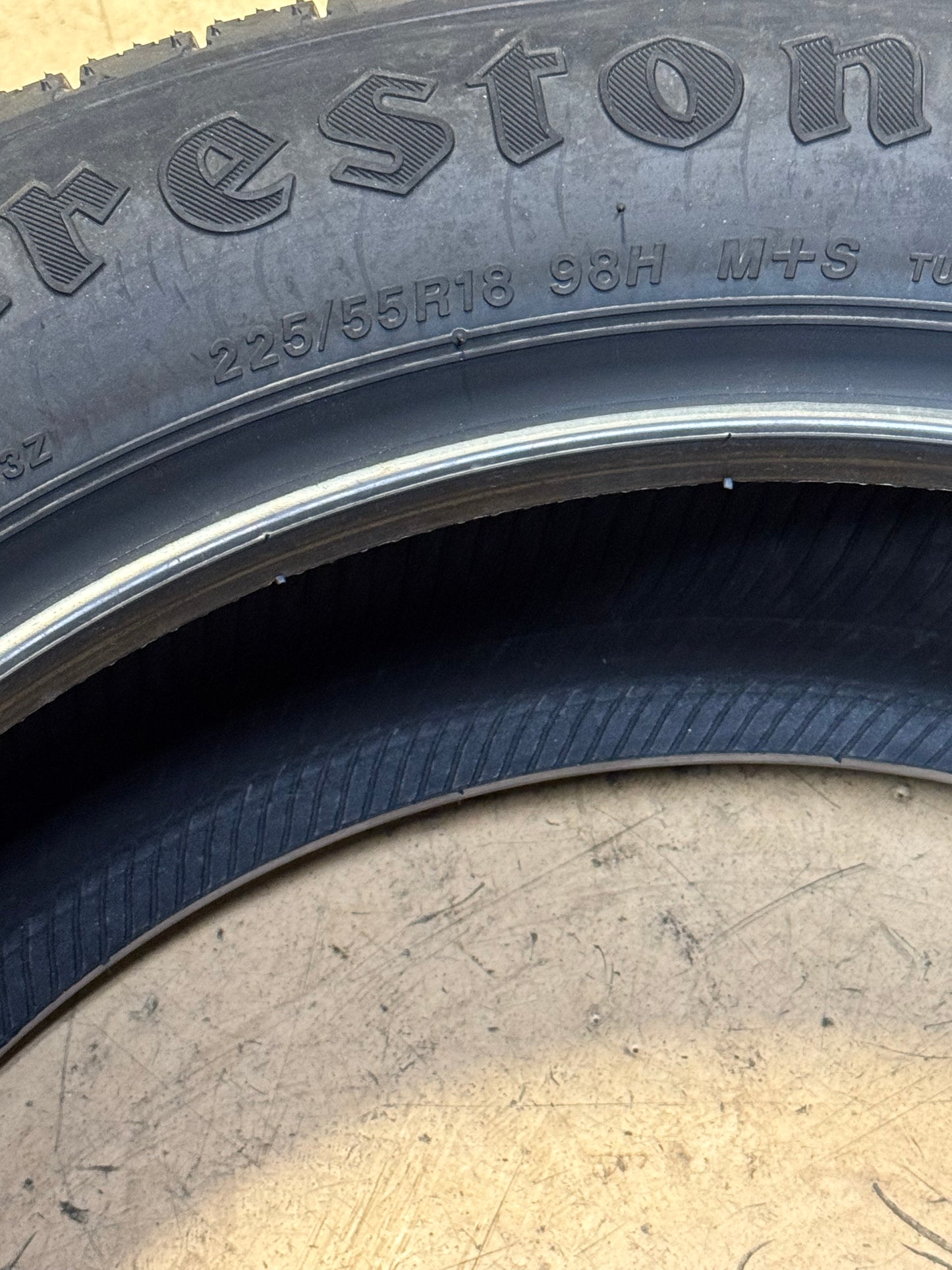 FIRESTONE DESTINATION LE3 BSW P 225 55 18 98H ALL SEASON TIRE 005378