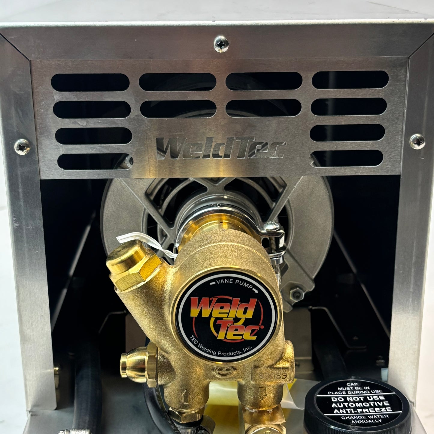 WELDTEC C20 WATER COOLER, PREMIUM, BRONZE PUMP, 115 VOLT, 2 GAL TANK