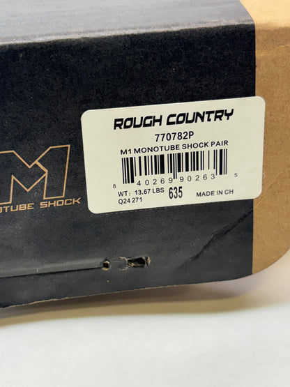 ROUGH COUNTRY M1 MONOTUBE REAR SHOCKS 5-7" | CHEVY/GMC CANYON/COLORADO 2WD/4WD (23-25) 770782P