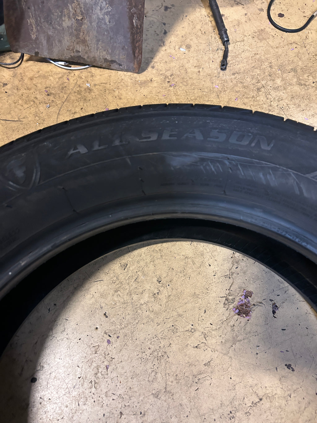 2 NOS FIRESTONE ALL SEASON BSW P 225 60 18 100T ALL SEASON TIRE 004060