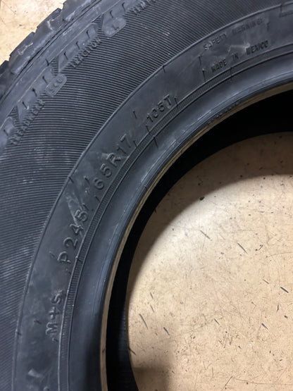 2 GOODYEAR FORTERA HL BSW P 245 65 17 105T ALL SEASON TIRE 151494203
