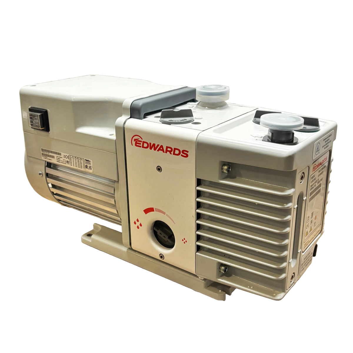 EDWARDS RV3 ROTARY VANE VACUUM PUMP 220-240V 50/60HZ (NEEDS REPAIR)