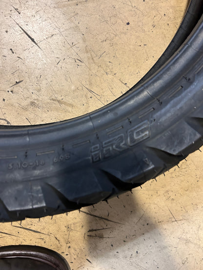 NOS IRC TRAIL WINNER GP-110 BSW  5.10 18 REAR MOTORCYCLE TIRE F02818