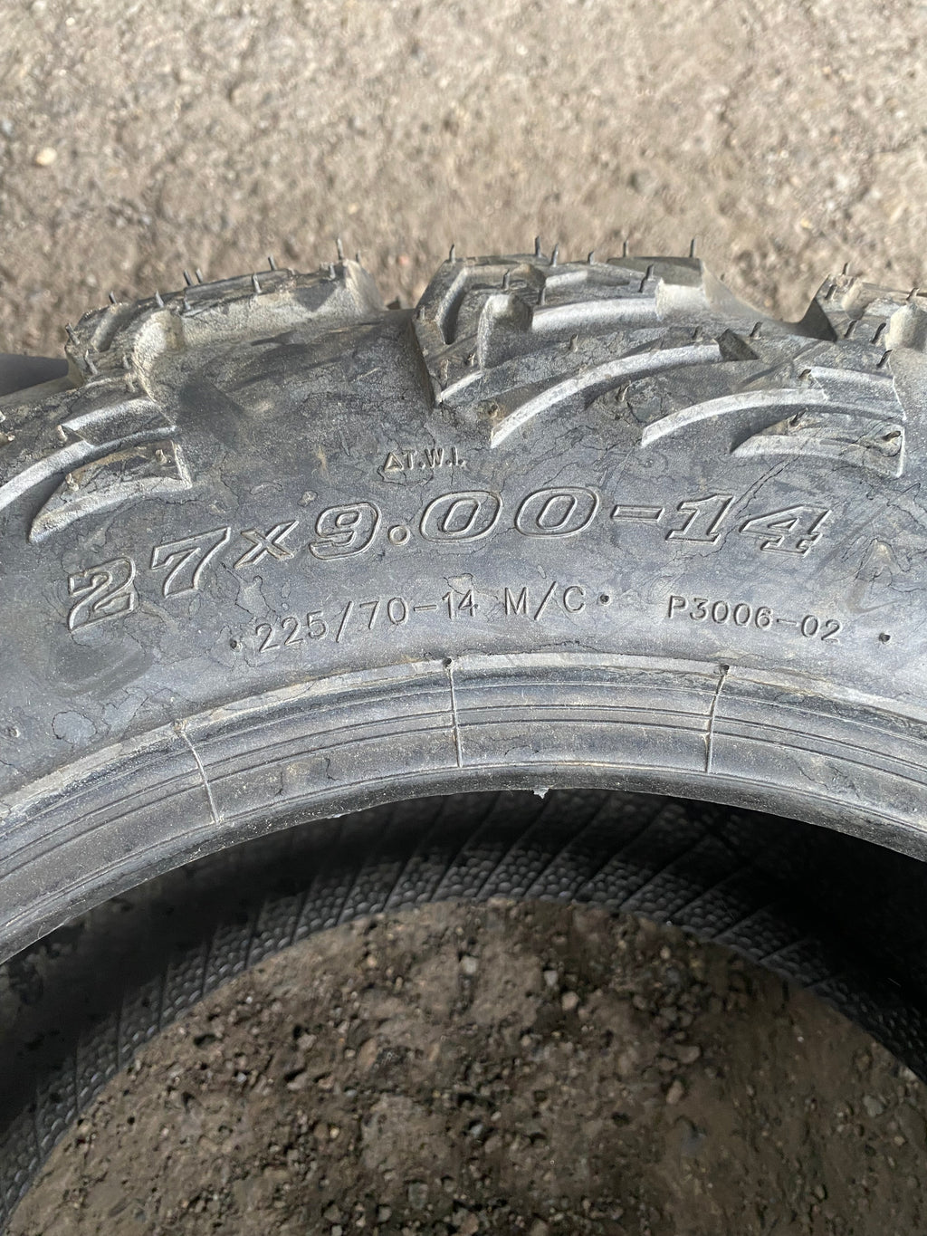 QUADBOSS QBT447 BSW  27 9 14 8PLY ATV/UTV TIRE 609308