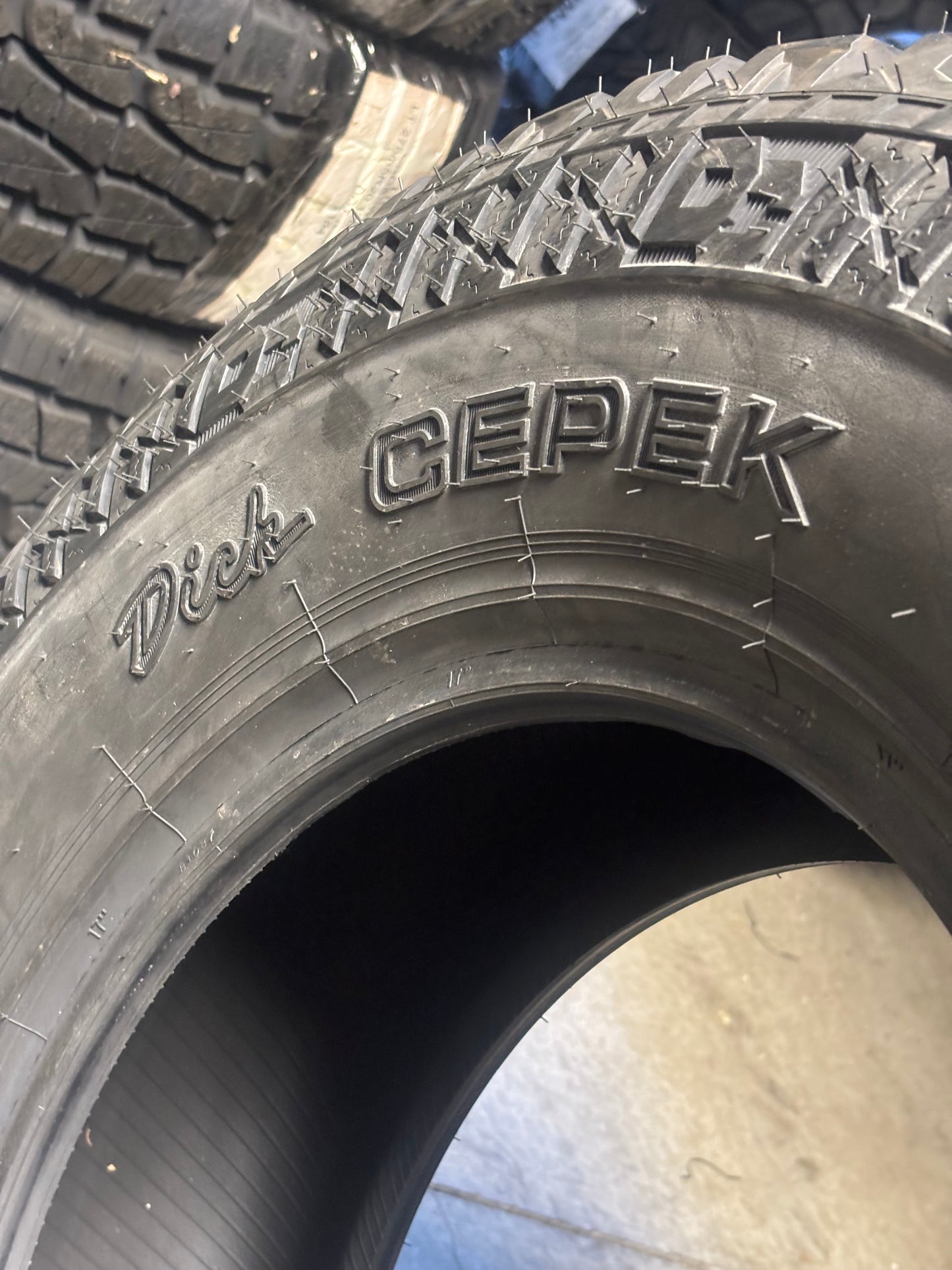 NOS DICK CEPEK FUN COUNTRY BSW LT 305 65 17 121/118Q LRE 10 PLY ALL TERRAIN TIRE 90000001959