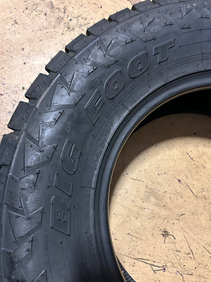 2 BIG O BIG FOOT A/T II BSW LT 265 70 17 121/118R 10PLY ALL TERRAIN TIRE BIGII2657017