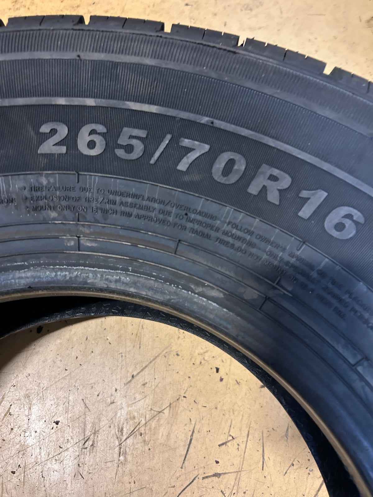 TRAVELSTAR ECOPATH HT BSW P 265 70 16 112T ALL SEASON TIRE LLSUV005