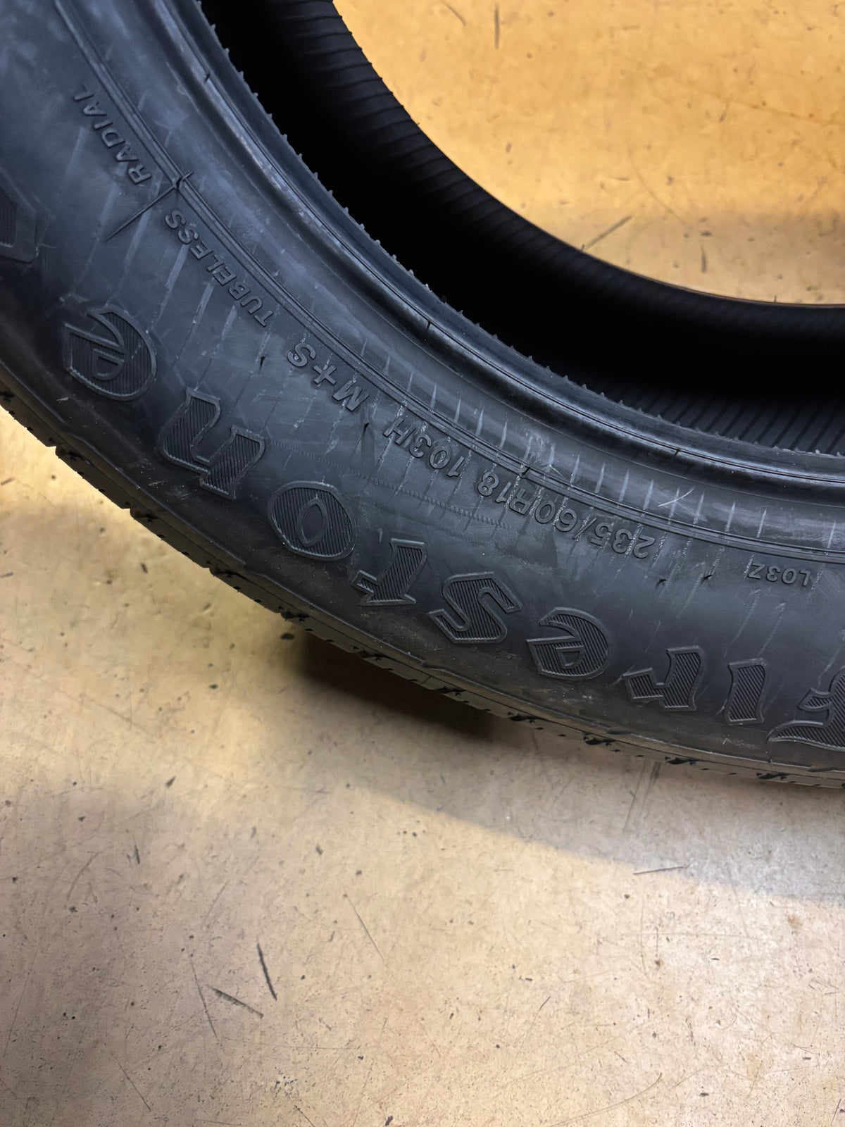 4 FIRESTONE DESTINATION LE3 BSW BSW P 235 60 18 103H ALL SEASON TIRE 005380